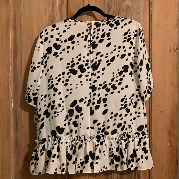 ASOS Black and white top Size 10 - Picture 5 of 6